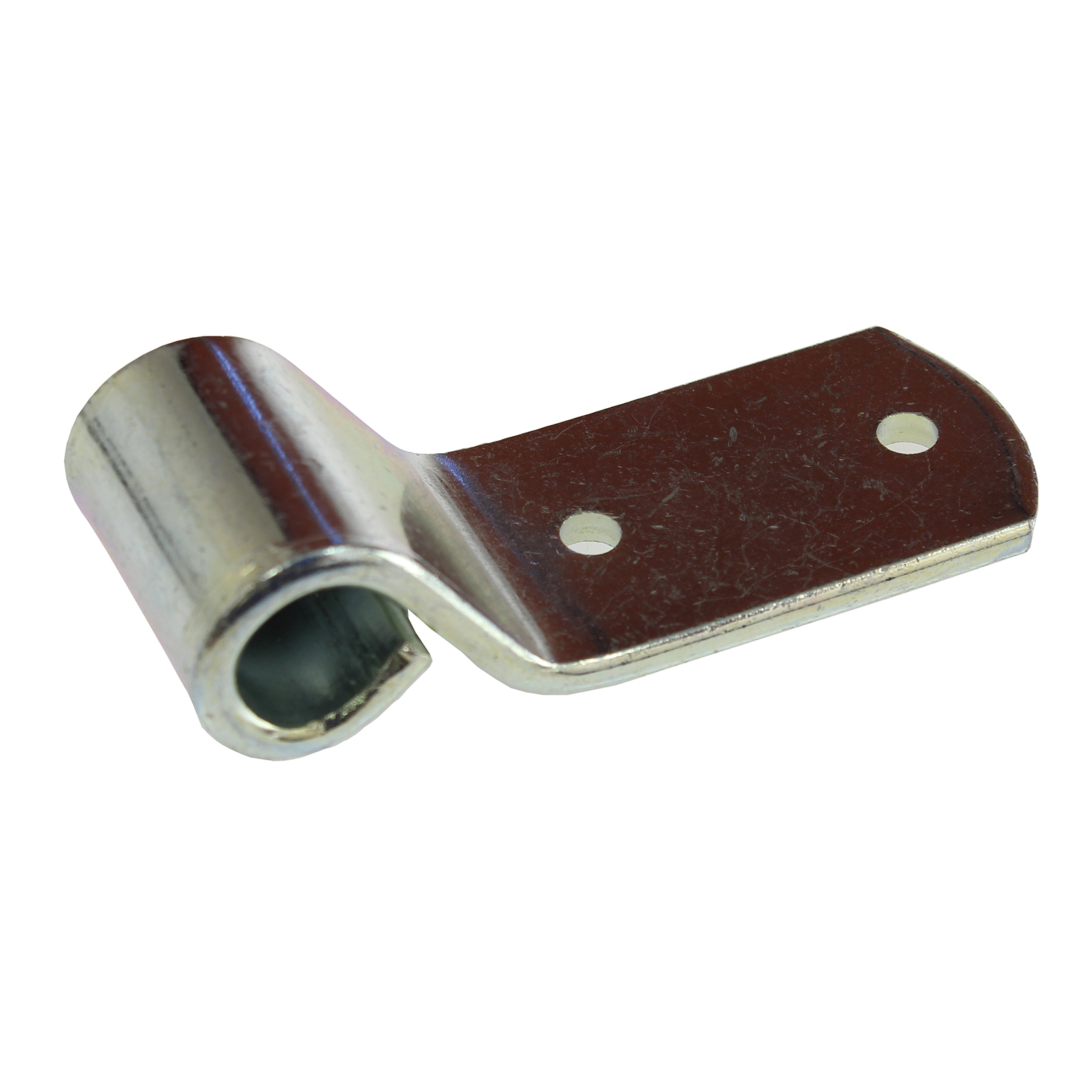 100mm x 40mm strap hinge 2 hole zinc plated