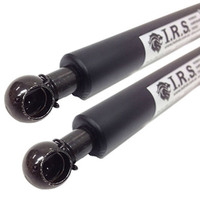 Gas strut 8mm dia. shaft x 18mm dia. tube; stroke: 220mm; tube: 300mm; overall: 525mm (2 pack)